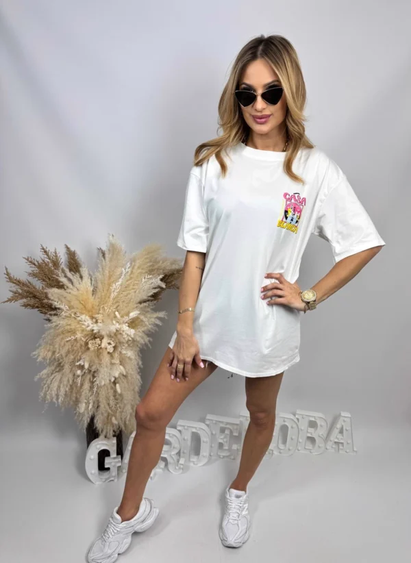 T Shirt Oversize Casa Blanca